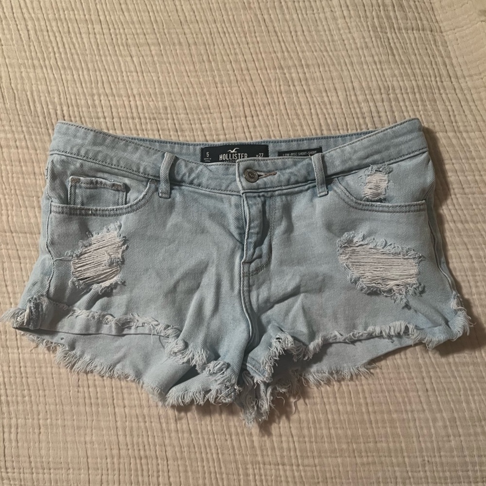 Hollister Distressed Denim Shorts